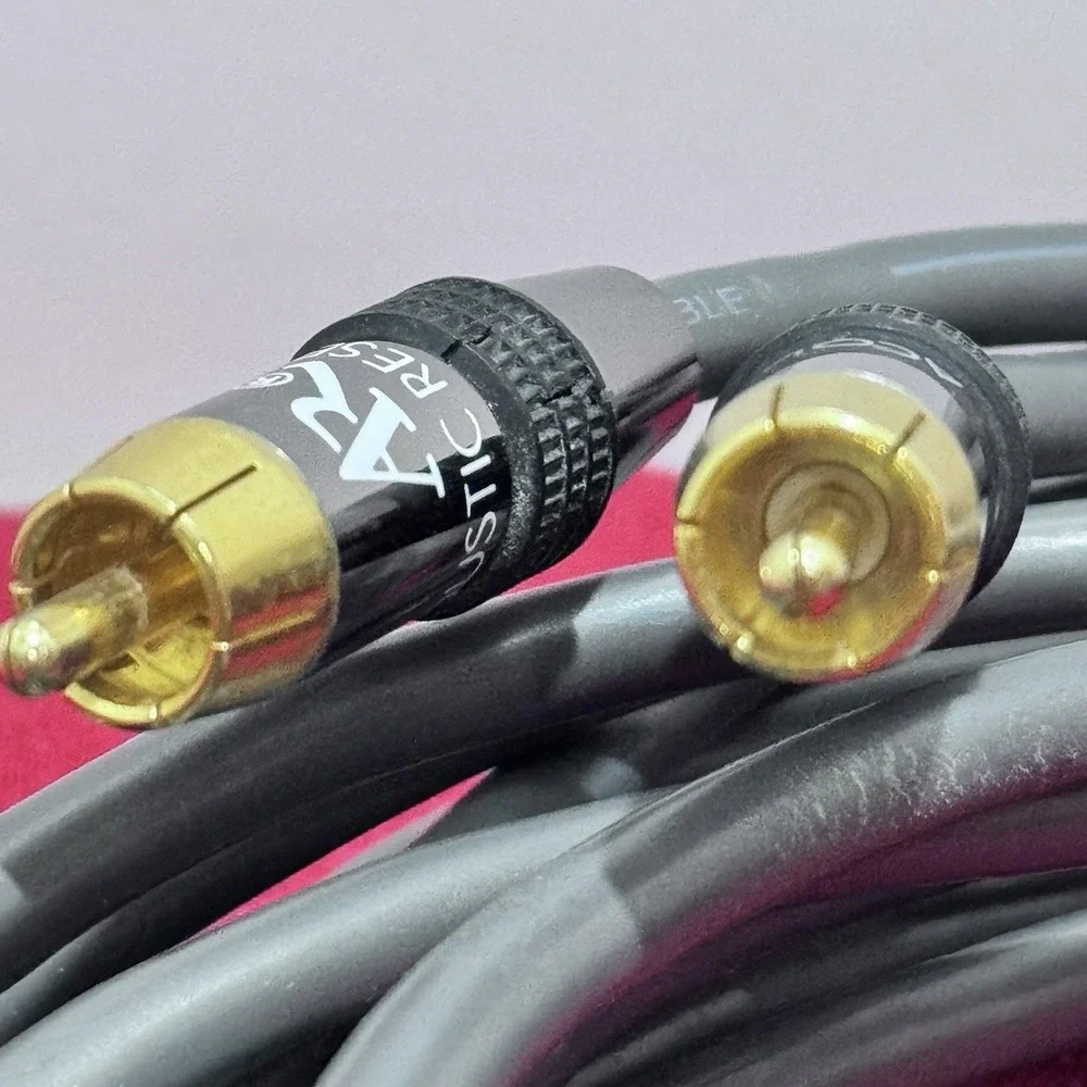 AR Acoustic Research Pro Series Directional Balanced Audio Cable 25 Ft. Gold Pla